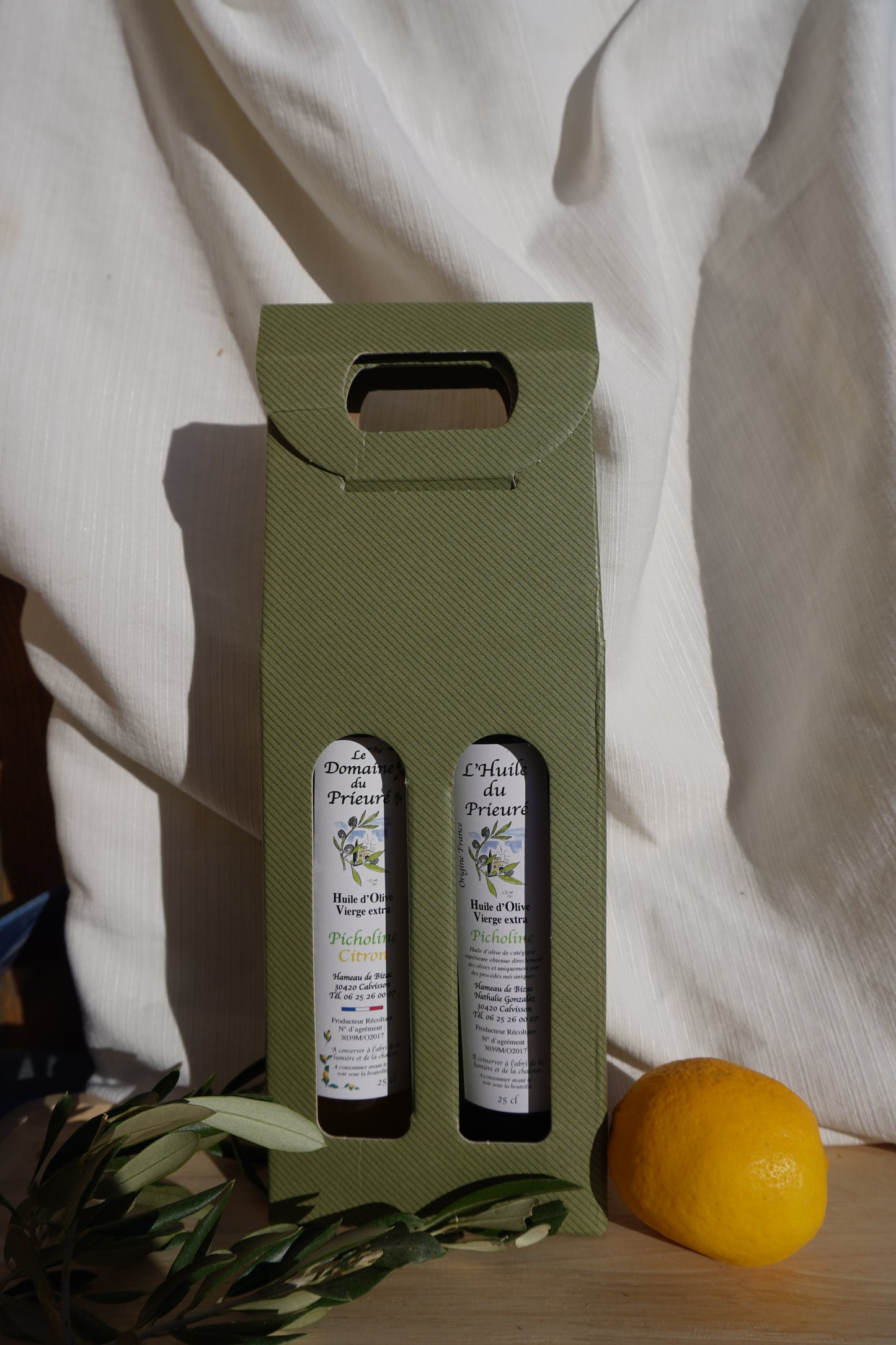 Coffret d'huile