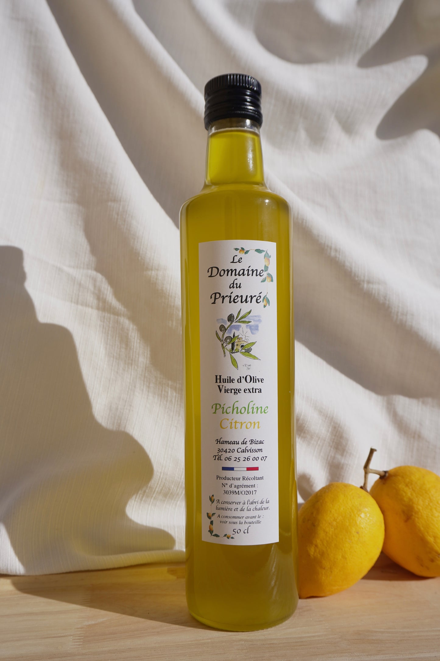 Huile de Picholine Citron